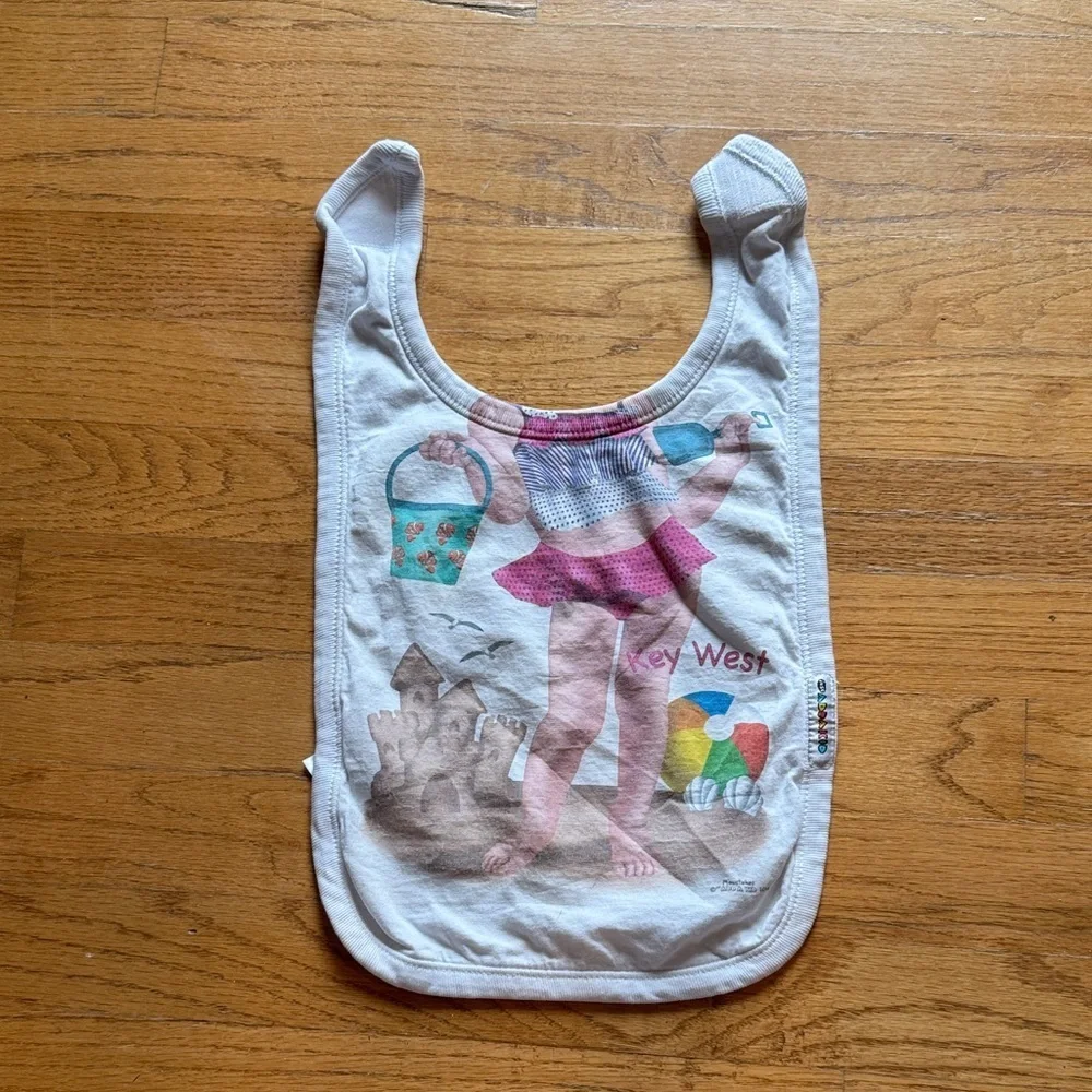Key West Kids Bib - White